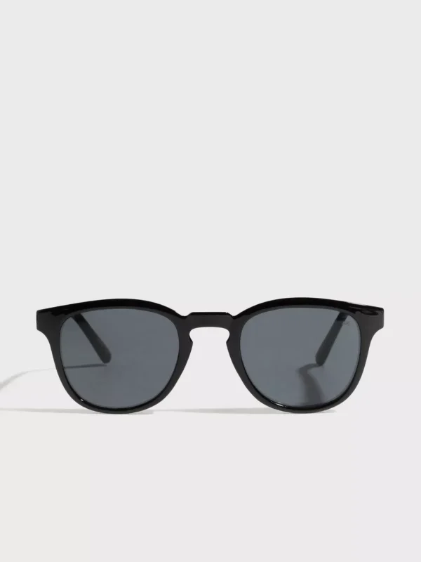 A.Kjaerbede - Runde solbriller - Black - Bate - Solbriller